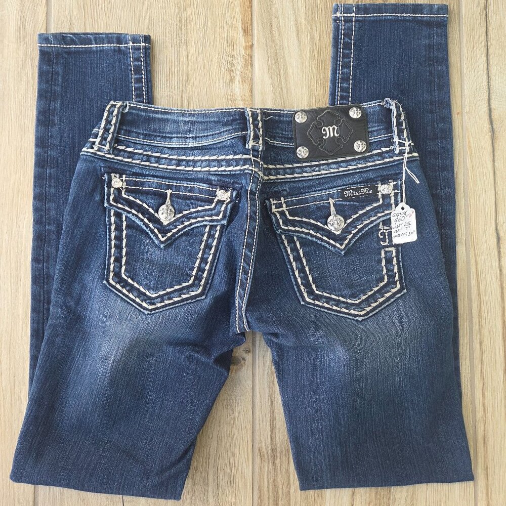 Miss Me 25 Signature Skinny Jeans - Style #JE55014558